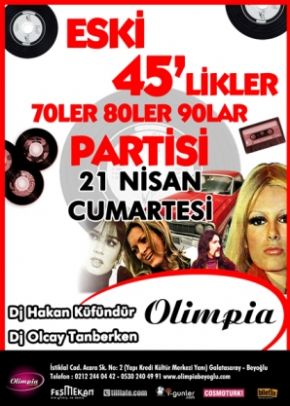 21 Nisan’da “Eski&nbsp;45likler”
